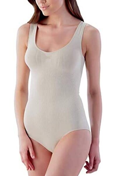 Emay 1924 Kalın Askı Çıtçıtlı Ripli Body Ten