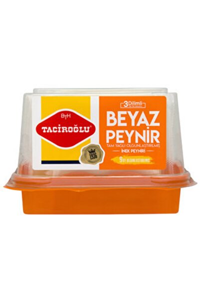 Taciroğlu 3 Dilimli Tam Yağlı Olgunlaş. Inek Peyniri 450 G