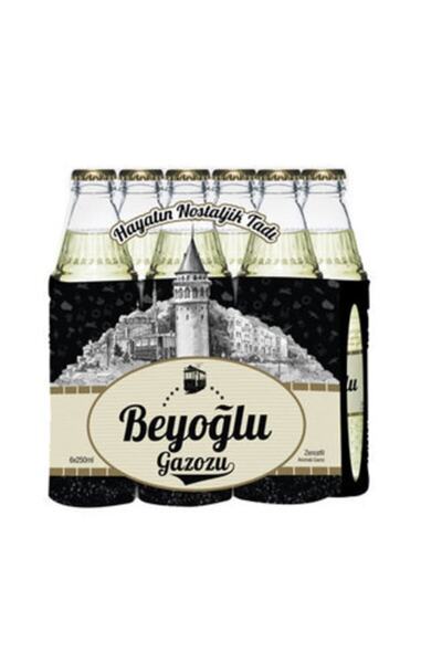 Beyoğlu Gazozu 6 Adet Beyoğlu Zencefilli Aromalı Gazoz 6x250 ml