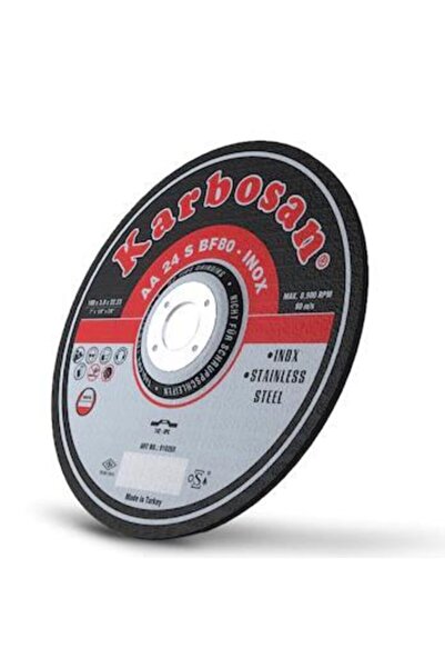 KARBOSAN 180*1.9*22.23 Inox Kesme Taşı (10 ADET)