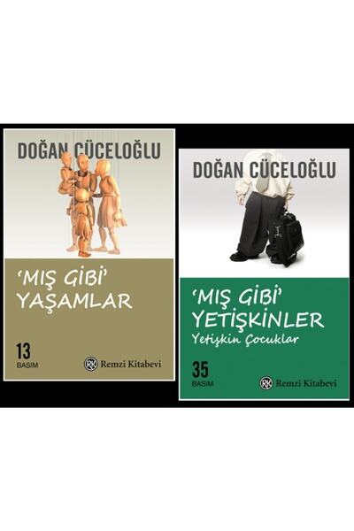 Remzi Kitabevi Doğan Cüceloğlu 2'li Kitap Seti 1-mış Gibi Yaşamlar 2- Mış Gib...