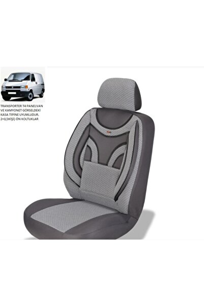 Sefa Volkswagen Transporter T4 Koltuk Kılıfı 2+1 Gri