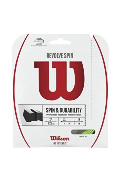 Wilson Revolve Spin 1,25 Mm. Monofilament Kordaj Yeşil Wrz956900