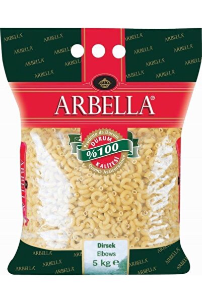 Arbella Dirsek Makarna 5 Kg