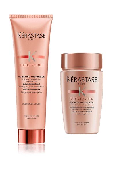 Kerastase Discipline Keratine Thermique Isı Karşıtı Saç Kremi 150ml + Discipline Şampuan 80ml