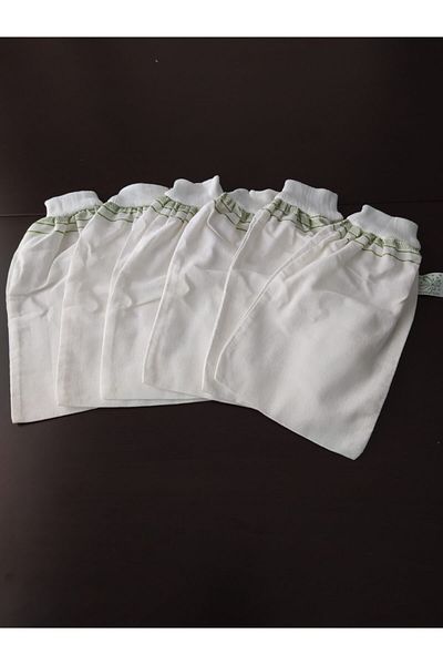 Kelebek Kese Bath Scrub 3 Pieces Elastic Thin