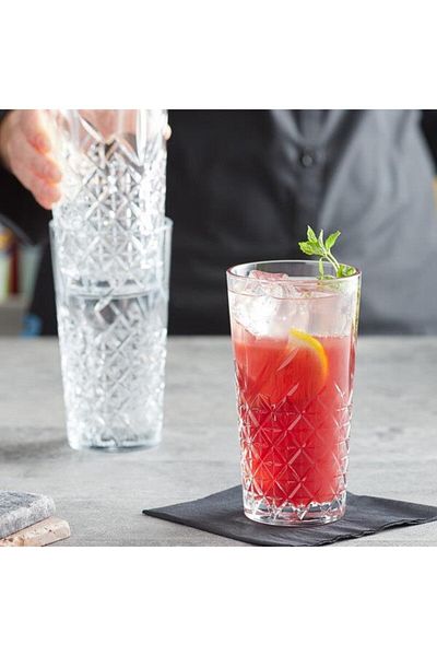 Paşabahçe 520045 Timeless Soft Drink Cup Set of 6 360 Cc