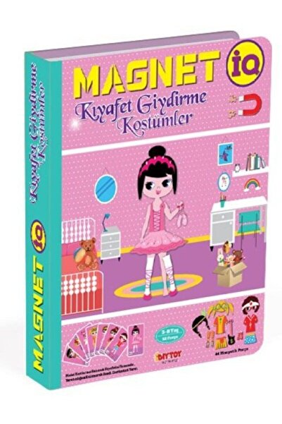 Diytoy فستان ملابس مغناطيسي