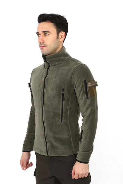 Asker Marketi Ζακέτα Khaki 5 Pocket Fleece