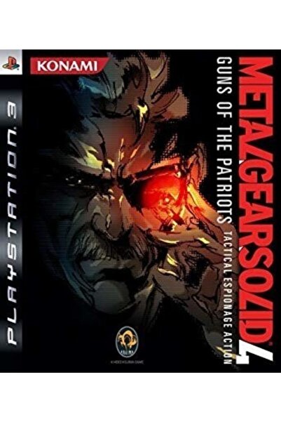 KONAMI Metal Gear Solid 4 Ps3