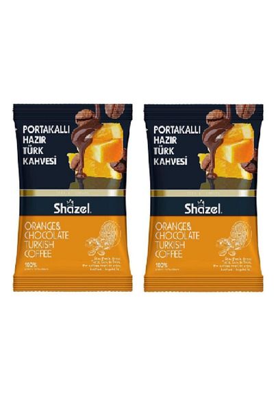 Shazel Turkish Coffee with 2 Oranges - 2x100GR