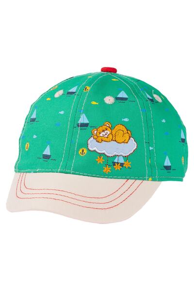 Kitti قبعة للأطفال من عمر 0 إلى 18 شهرًا باللون الأخضر