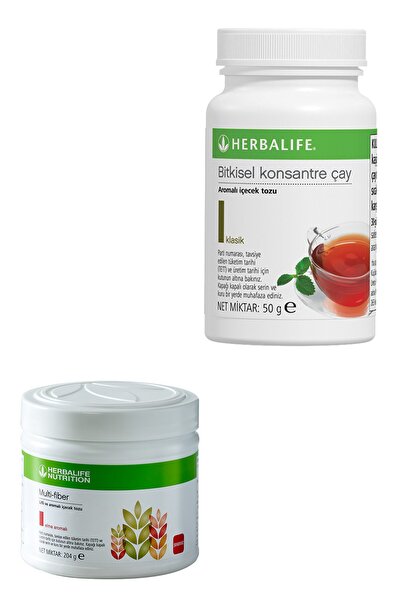 Herbalife Multi-fiber Multi-fiber Lifli ve Aromalı Içecek Tozu Elma 204 g ve ...