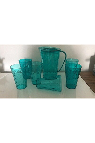 Tupperware Pırlanta Set Sürahi Ve Bardak 6’lı Set