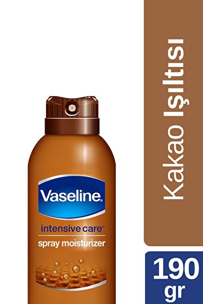 Vaseline Nemlendirici Sprey Vücut Kremi - Kakao Işıltısı 190 G