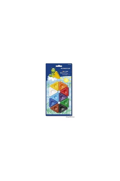 Staedtler Noris Club Triangle Pastel Paint Slices 10 Pieces