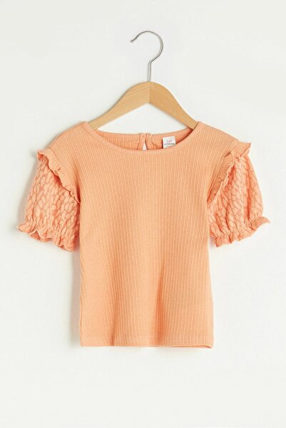 LC Waikiki Baby Girl Light Coral Gam T-Shirt