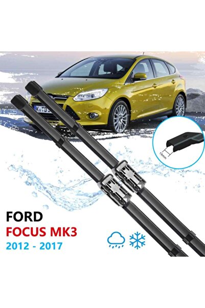 Genel Markalar Ford Focus 3 Ön Cam Silecek Süpürgesi Takımı 2012--2018