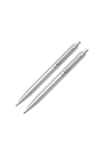 Sheaffer Bright Chrome Body and Clip Ball + Versatile 0.7mm Set