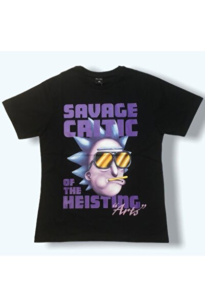 Atlantis Unisex μαύρο μπλουζάκι