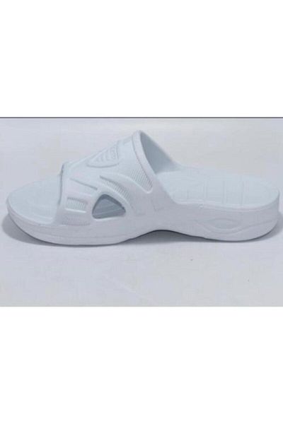 GEZER Unisex White Bathroom Slippers