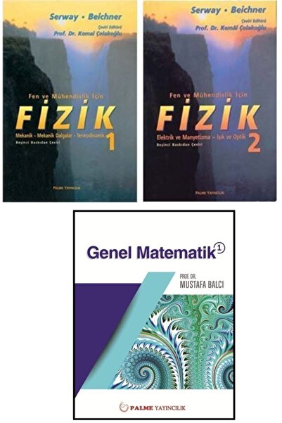Palme Yayınevi Serway Fizik 1-2-genel Matematik 1 Serway1-2-gm-1