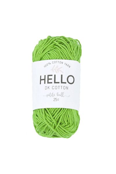 Hello Βαμβακερό νήμα πλεξίματος - Dk Cotton Yarn 25 Gr 133