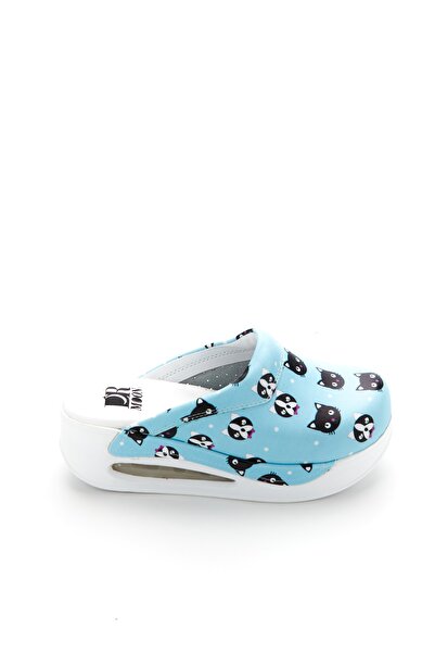 DRMOON Cat Patterned Airmax Sole Sabo Slippers