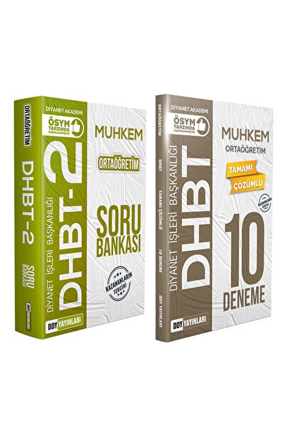 Genel Markalar Dhbt Muhkem Ortaöğretim Soru Bankası Ve Deneme 2'li Set