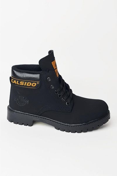 FBK Cizme unisex Calsido 506 Thermal Lined Thermo Sole, nubuc negru