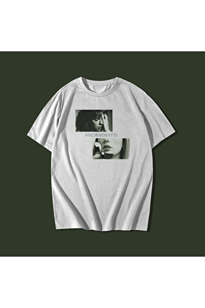 rebelberi Taylor Swift Midnights Album Colecție Specială - 1 Tricou Alb 100% ...