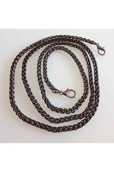 angel çanta aksesuar سلسلة حقيبة موديل محبوكة بلون دخاني (120 سم)