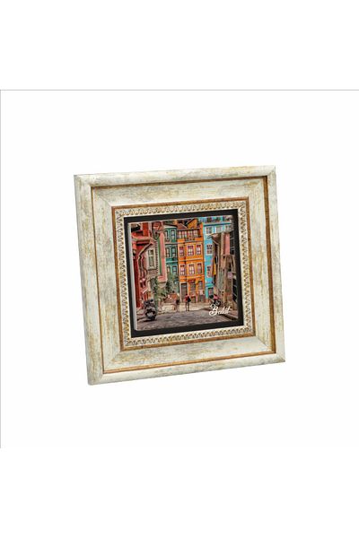 BAKSEPETE Επιτραπέζια Φυσική Πέτρα Istanbul-balat 20cmx20cm Krt-054