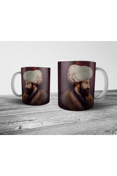 Pixxa Fatih Sultan Mehmet Mug Cup Model 1