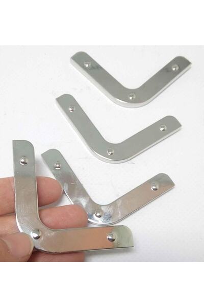 angel çanta aksesuar جهاز زاوية فضي اللون مكون من قطعتين