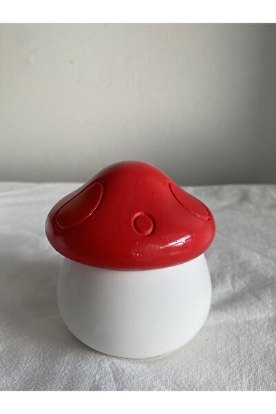 lıghts of candle handmade & 2020 Mantar Şekilli Beton Mumluk