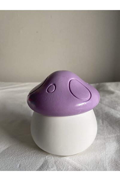 lıghts of candle handmade & 2020 Mantar Şeklinde Beton Mumluk