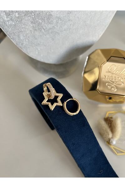 SU PERİSİ TAKI BİJUTERİ أقراط نجمة ذهبية