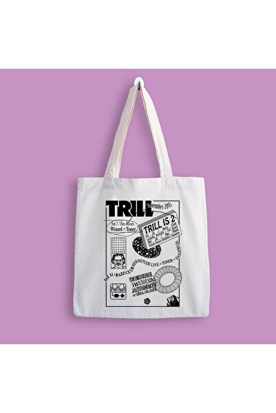 designedfy Torba od tkanine sa tril printom