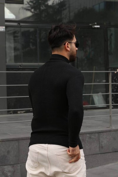 butilela Turtleneck Knitwear - Turtleneck Sweater Black