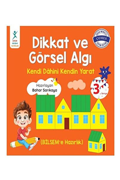 peta kitap Dikkat Ve Görsel Algı 3. Seviye - Kendi Dahini Kendin Yarat