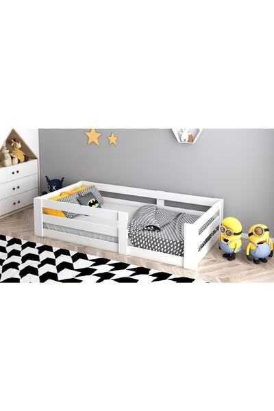 Lullaby Montessori Çocuk Yatak 80cmx180cm Yatak Uyumlu Mdf Y19-1 Karyola