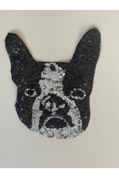 Gönülden Tasarım 19x12 Cm Paiete Paiete Negru Alb Aplicație Patch Crestă