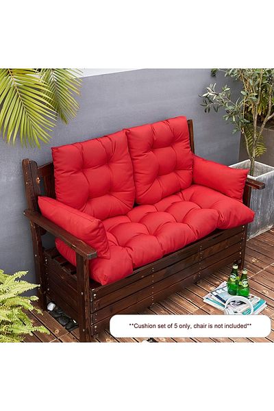 Çınar Reklam & Dış Ticaret Garden Furniture Cushion Set 5 Pieces