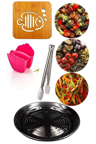 TROYA 31.5 cm Large Size Practical Roasting Pan Közmatik Super Set of 4