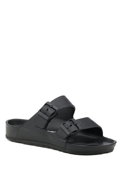 Polaris Women's Black Orthopedic Daily Slippers 36/40