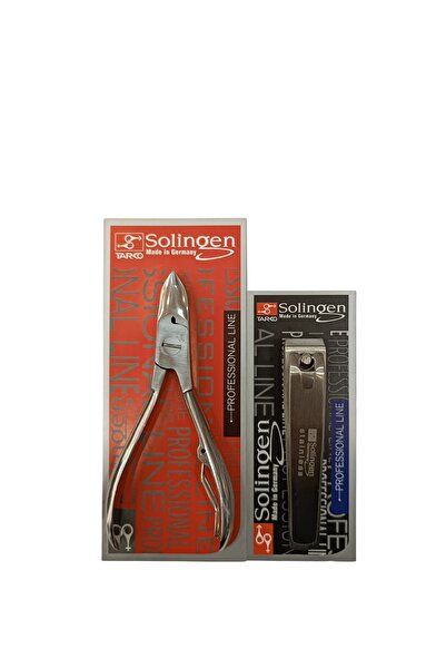 Solingen Tırnak Pensi 7202n + Tırnak Makası Büyük 316
