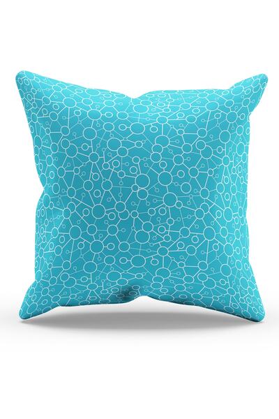 Moud's Двосторонній чохол для подушки із замші з принтом Atoms