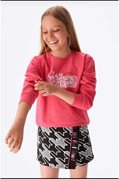 nk kids Girl's Shorts Skirt Sweat Bottom Top 2 Pieces Set