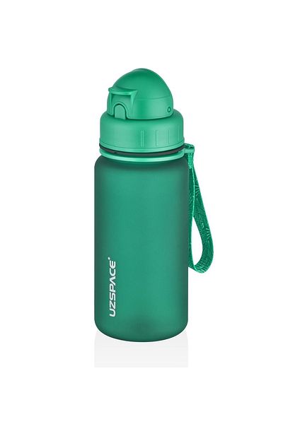 Uzspace 400ml New Collection Tritan Water Bottle with Straw No Bpa No Odor